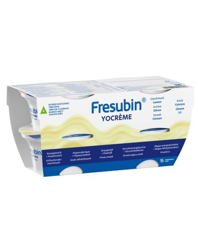 
                                                                                                      Fresubin YOCREME, smak cytrynowy, 4x125g  - Fresubin                                                                      